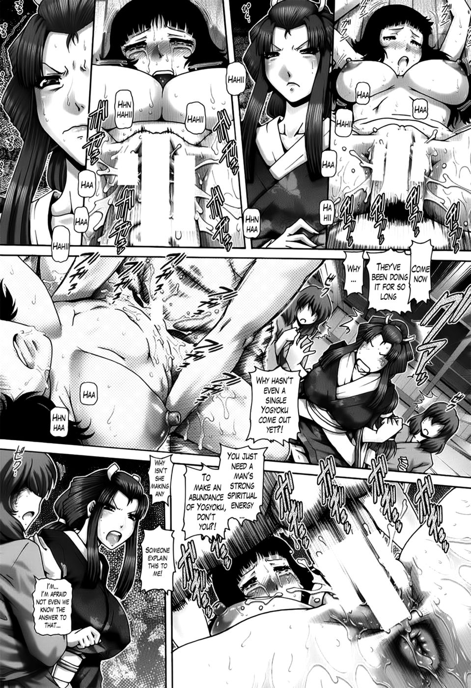 Hentai Manga Comic-Ayakashi Yakata no Miko-Chapter 8-2